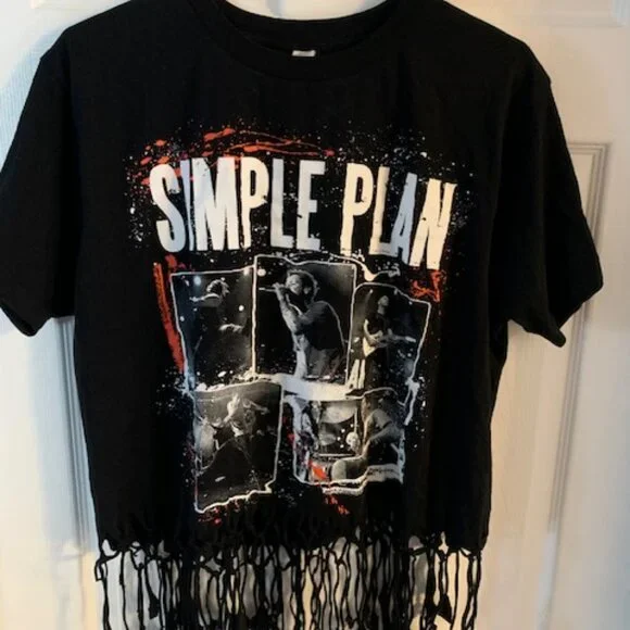 SIMPLE PLAN WOMENS TOUR BAND TEE - Picture 1 of 4
